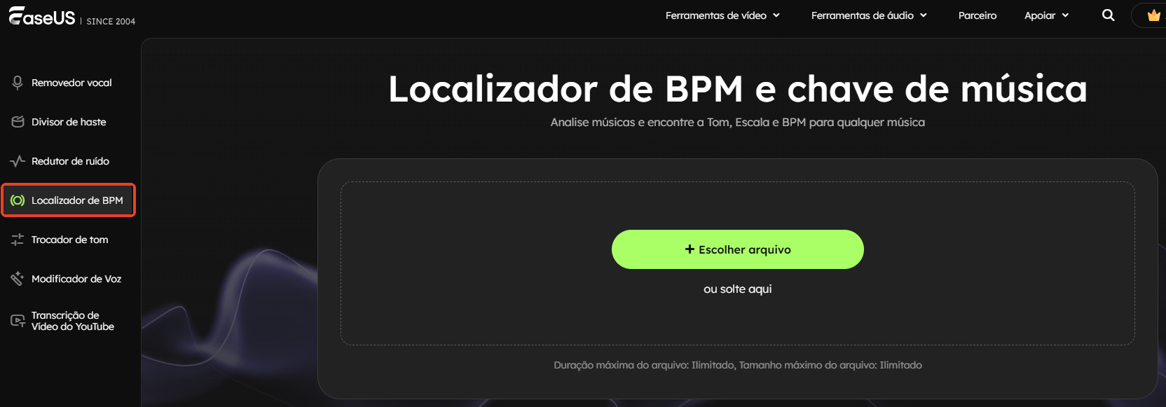 navegue até o Localizador de BPM