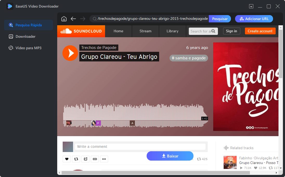 Baixar vídeo para MP3 - 2