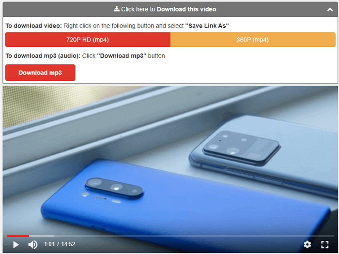 Ein YouTube-Video durch Ändern der URL auf dem Desktop oder Laptop speichern