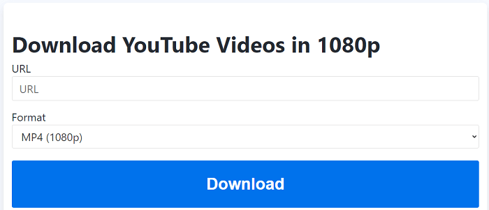 Mit dem Online-YouTube-Video-Downloader YouTube-Videos in 1080P herunterladen
