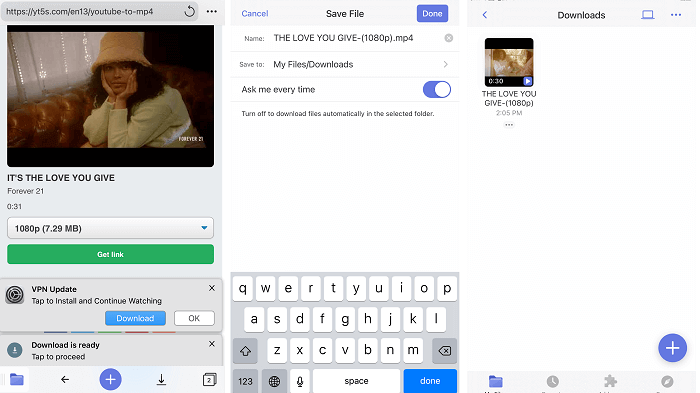 Anwendungen für iOS wie Documents mit Readdle