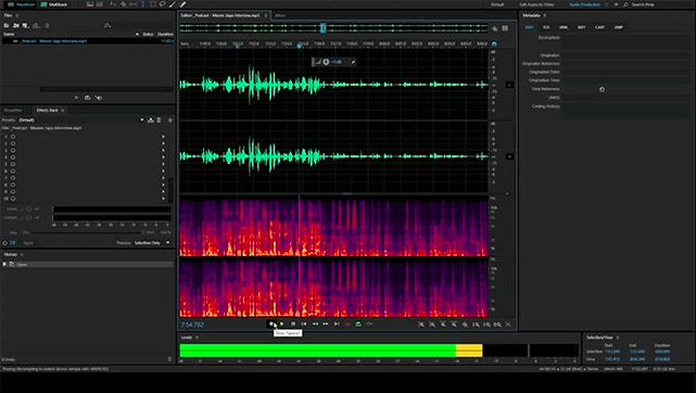 MP3 zusammenfügen - Adobe Audition