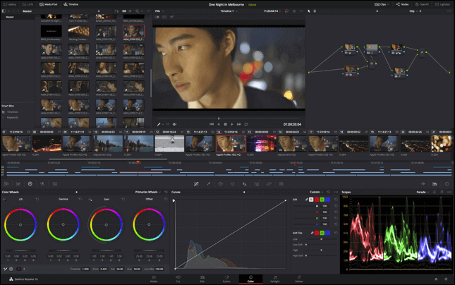 8 kostenlose Video-Editor ohne Wasserzeichen - DaVinci Resolve