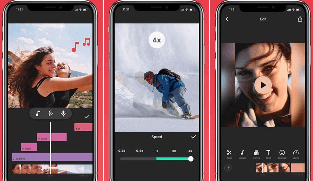 Das Videoformat auf Android durch InShot ändern