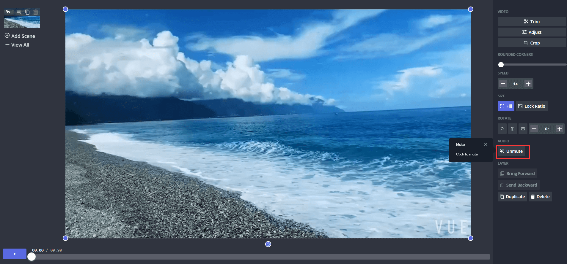 Hintergrundgeräusche aus Video löschen - Kapwing