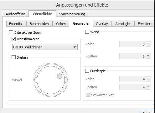 Videos auf Mac spiegeln - VLC 
