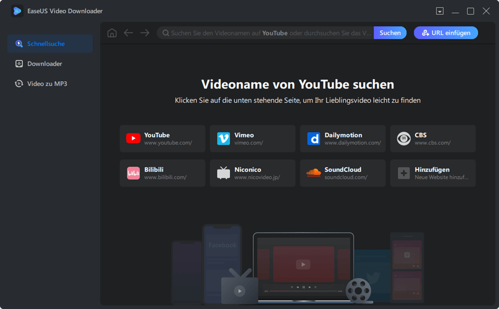 Dailymotion-Videos herunterladen - Schritt 1