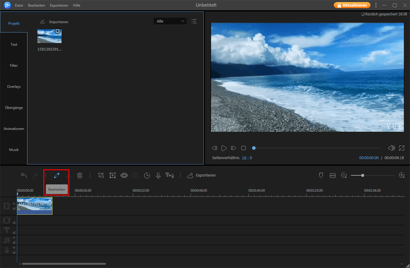 Video rückwärts abspielen - Schritt 3.