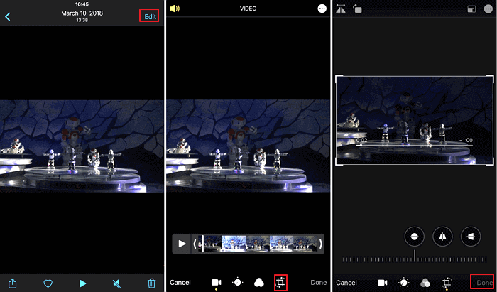 ios端末で動画のウォーターマークを消去