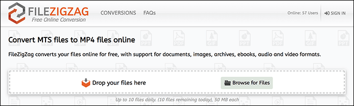 MKV to MP4 converter - FileZigzag