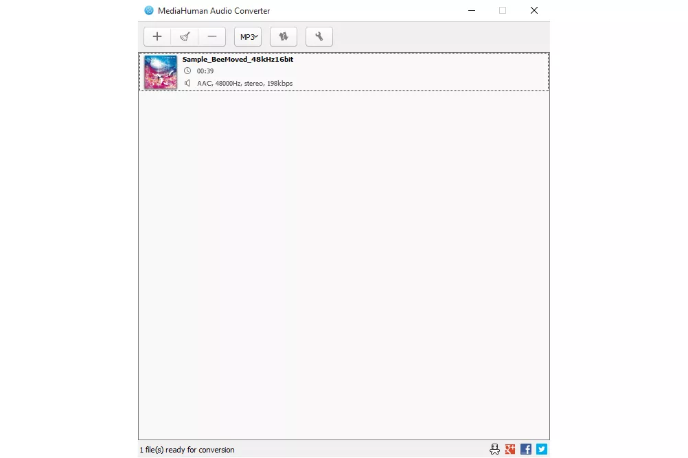 Mediahuman Audio Convert meilleur convertisseur audio gratuit