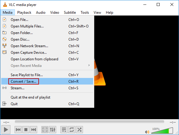 Open VLC Media Player