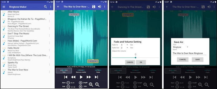 youtube to ringtone su cellulare android
