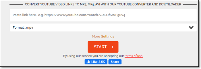 convert YouTube to WMV online