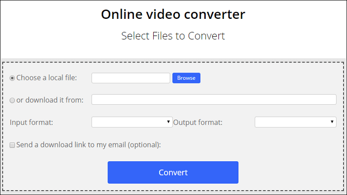 ConvertFilesを使ってオンラインでWMVをMP4に無料に変換