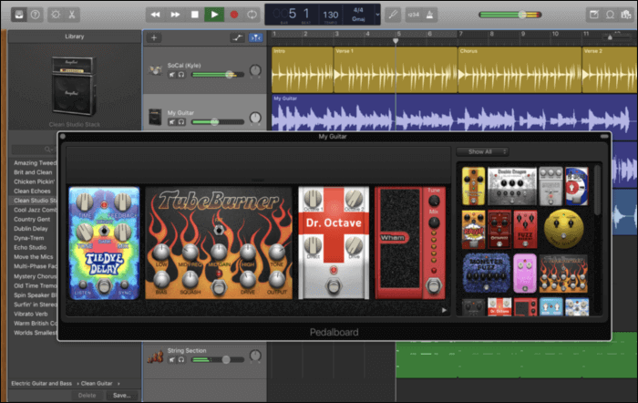 GarageBandをMP3で保存する方法