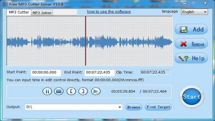 Free MP3 Cutter Joiner