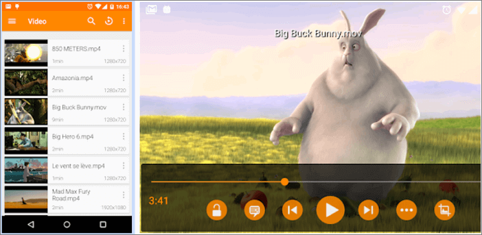 android端末で動画をループ再生