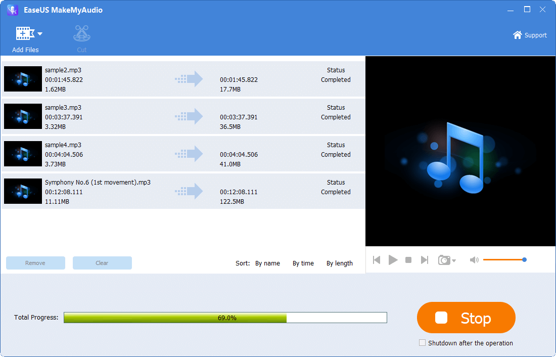 Burn songs onto a CD - 3