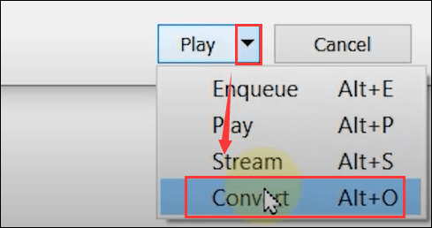 Start bulk conversion with VLC