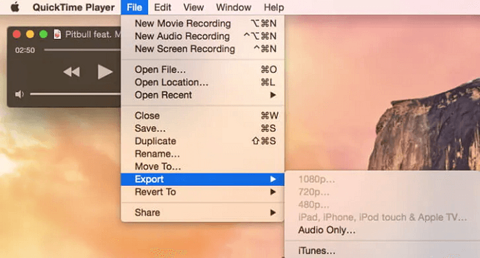 Convert MP3 to iTunes using QuickTime