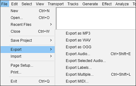 export multiple