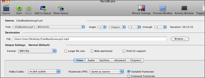 handbrake 720p to 1080p