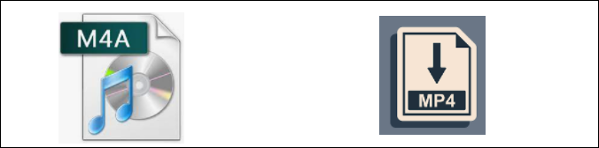 conversione da m4a a mp4