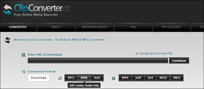 youtube to m4a converter