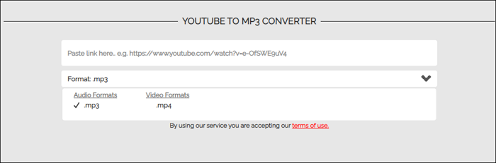 Convertire suoneria da YouTube a MP3