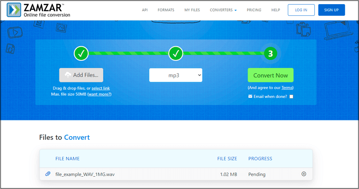 How to convert voice memos to MP3 online