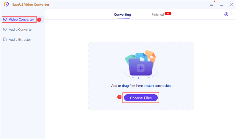 Import video files