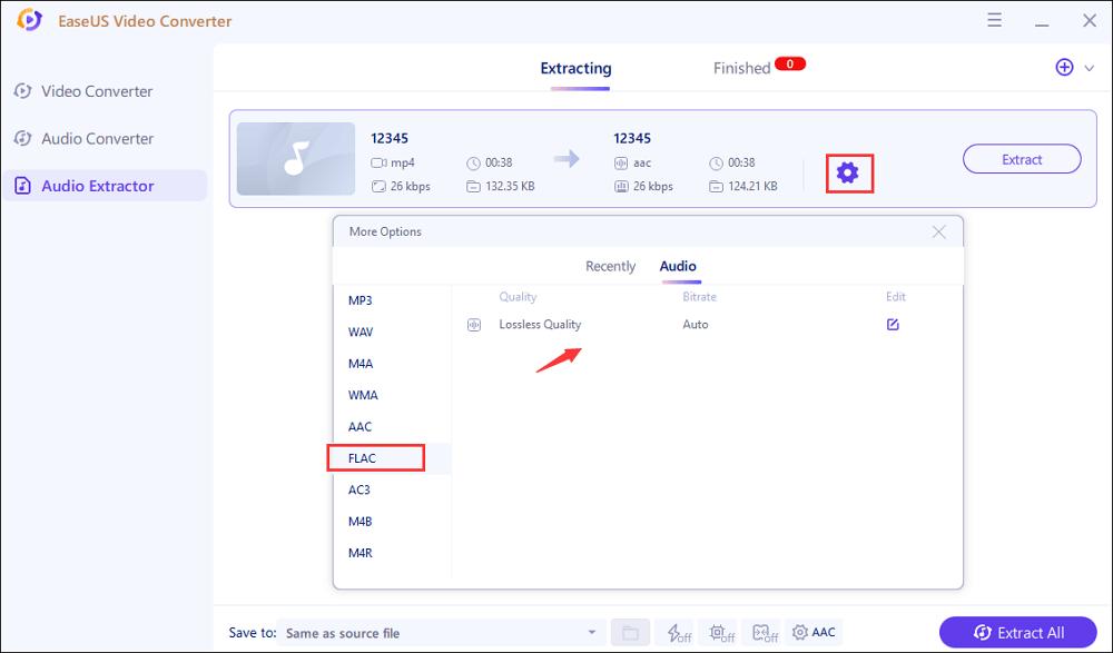 select flac