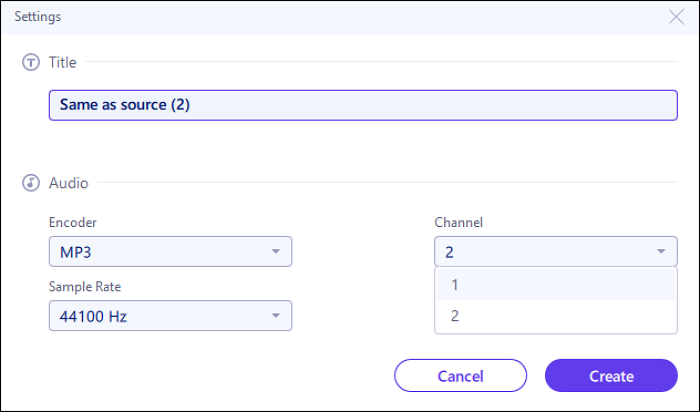 Convert Stereo to Mono