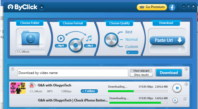 Downloader ByClick