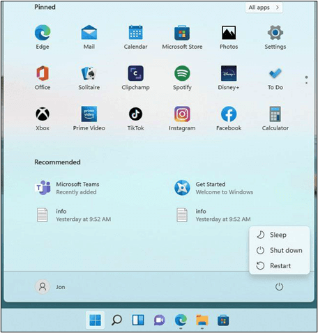 Starten Sie Ihren PC neu