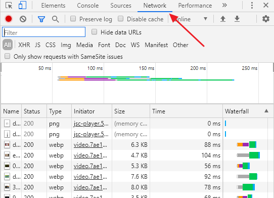 Wählen Sie in der Benutzeroberfläche „Netzwerk“ aus
