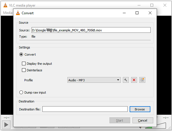 Converter filme para MP3