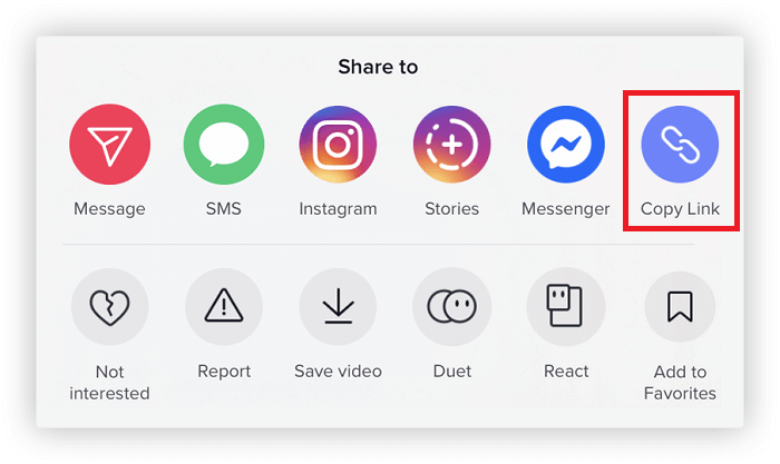 Baixe vídeos do TikTok do aplicativo - EaseUS