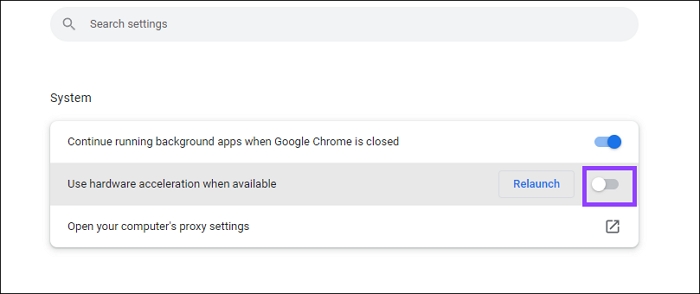 Hardwarebeschleunigung in Chrome deaktivieren.jpg
