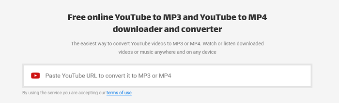 Scarica l'audio di YouTube con Converto