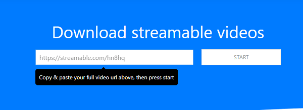 Downloader de vídeo streamable onlinbe