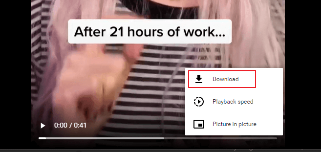 Scarica i video di TikTok dal sito web