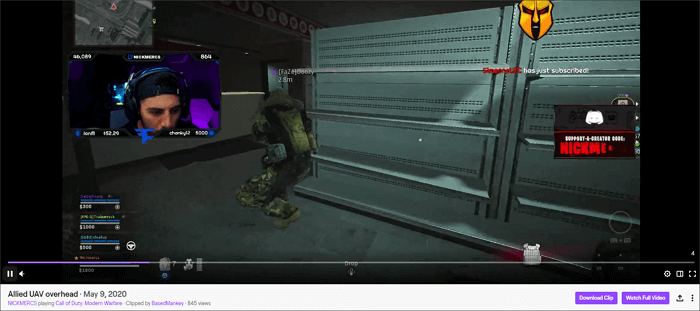 Como baixar vídeos longos do Twitch online