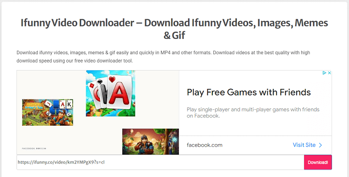 從 iFunny 下載影片