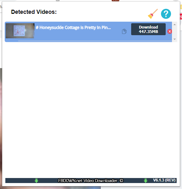 So laden Sie Facebook-Videos in HD über Browsererweiterungen herunter