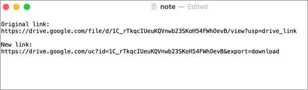 converter link do Google Drive para download direto