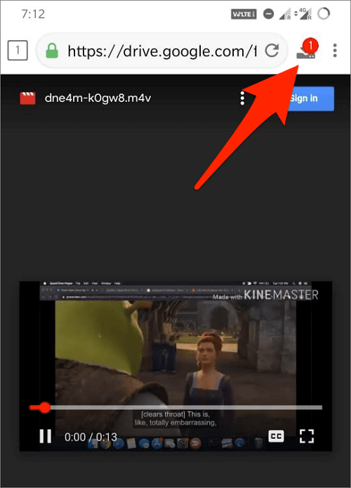 baixe vídeo do Google Drive com um downloader de vídeo Android