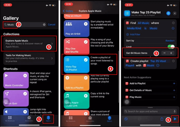 在 iPhone Apple Music 上開啟畫廊