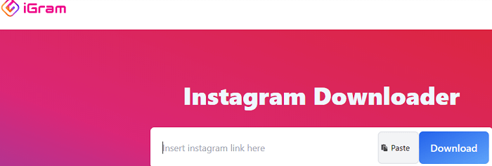 iGram - 線上 IGTV 影片下載軟體